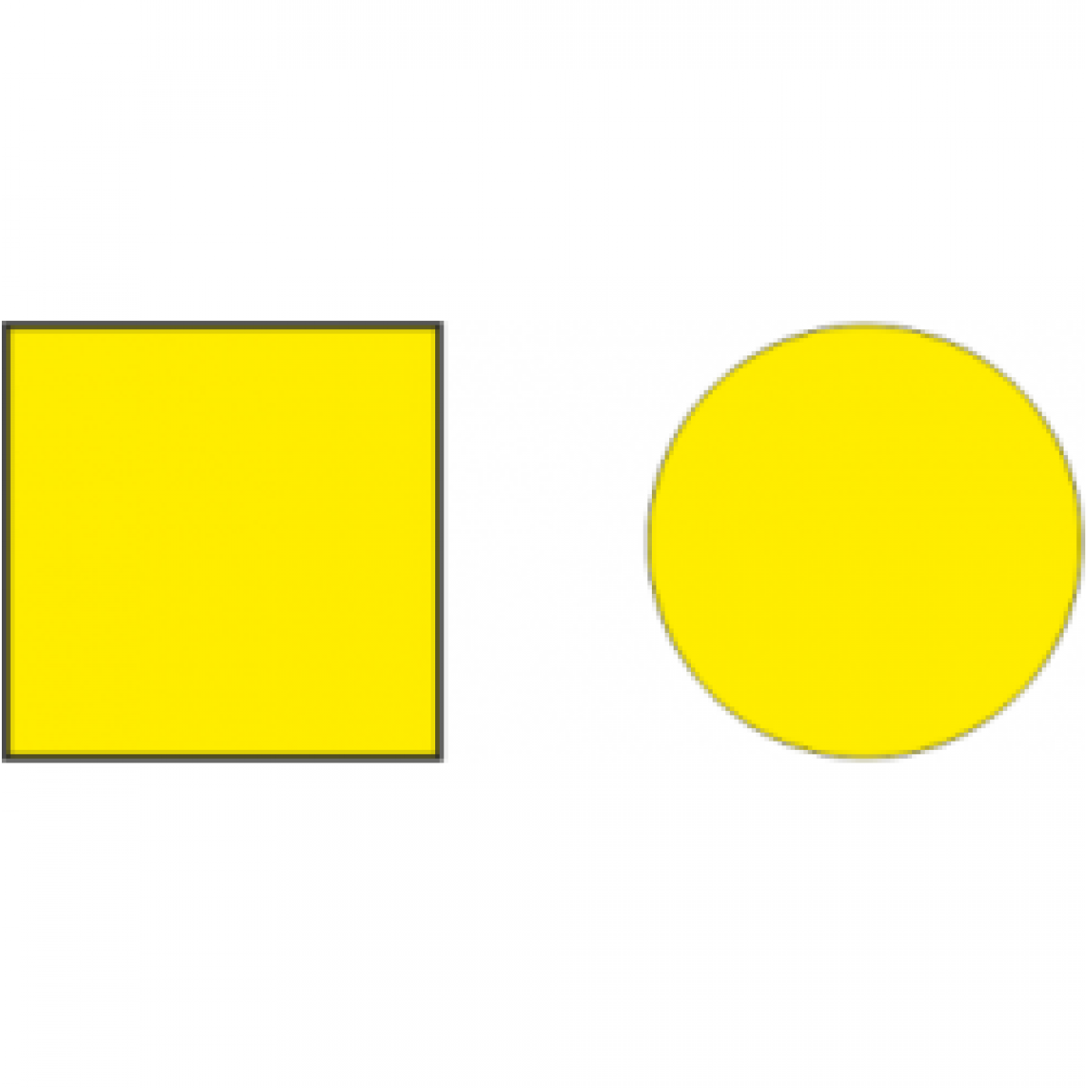 Желтый круг на двери для слабовидящих размеры 85 фото