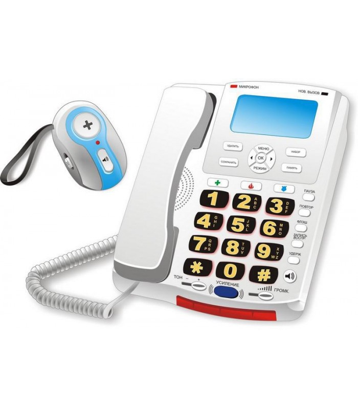 Телефон с усилением сигнала Вибрател-24